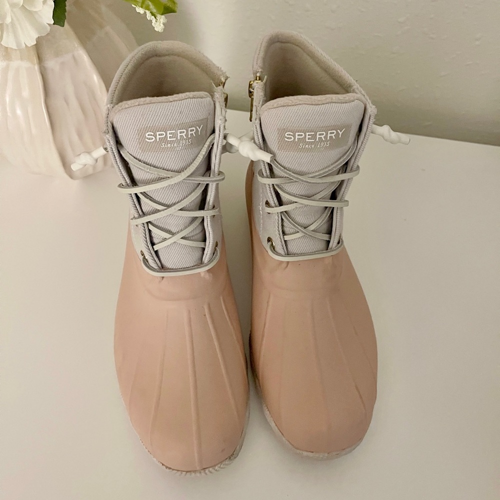 Sperry Saltwater Waterproof Rainboot, Size 9